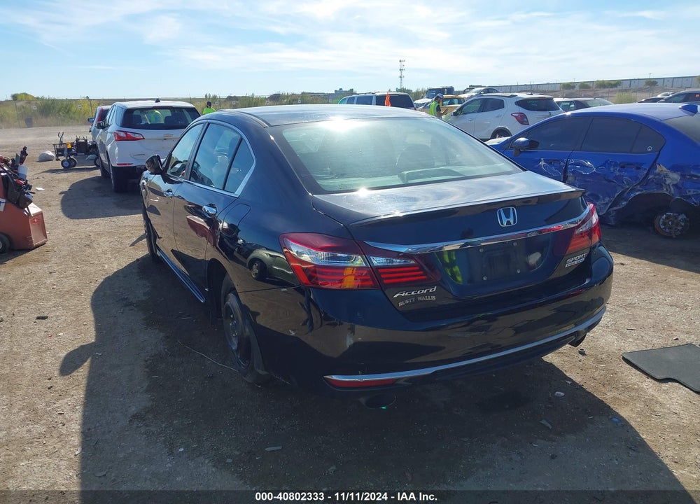 2017 HONDA ACCORD SPORT SE VIN: 1HGCR2F14HA021651