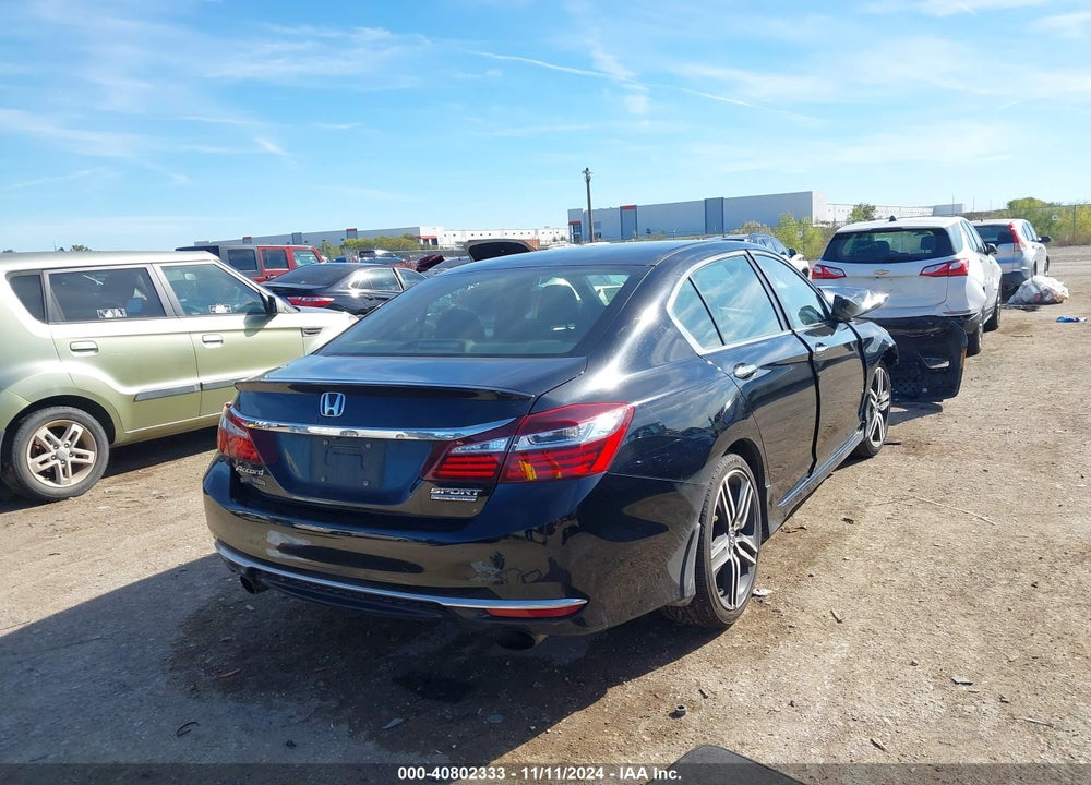 2017 HONDA ACCORD SPORT SE VIN: 1HGCR2F14HA021651