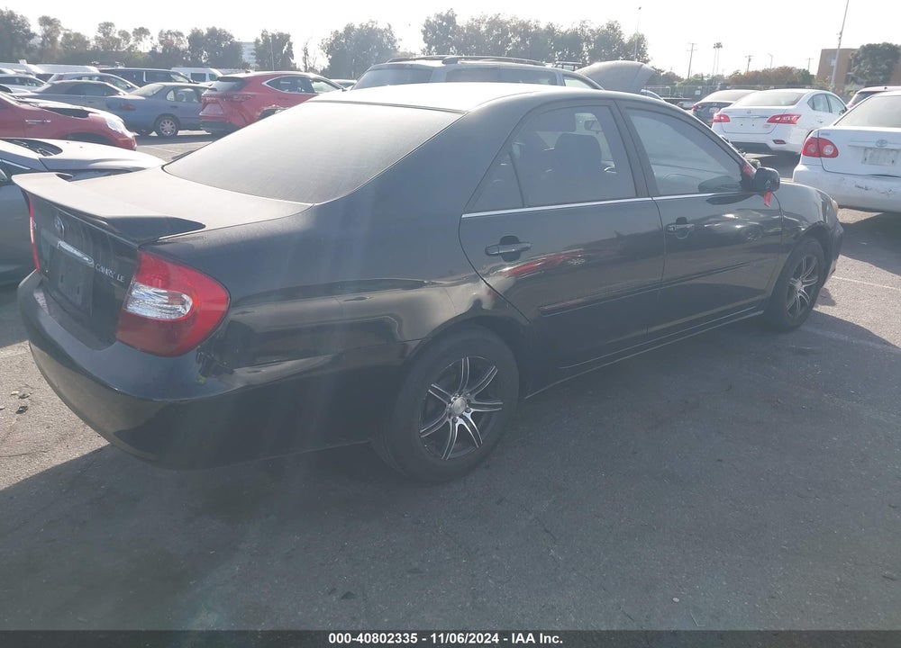 2003 TOYOTA CAMRY LE VIN: JTDBE32K530138941