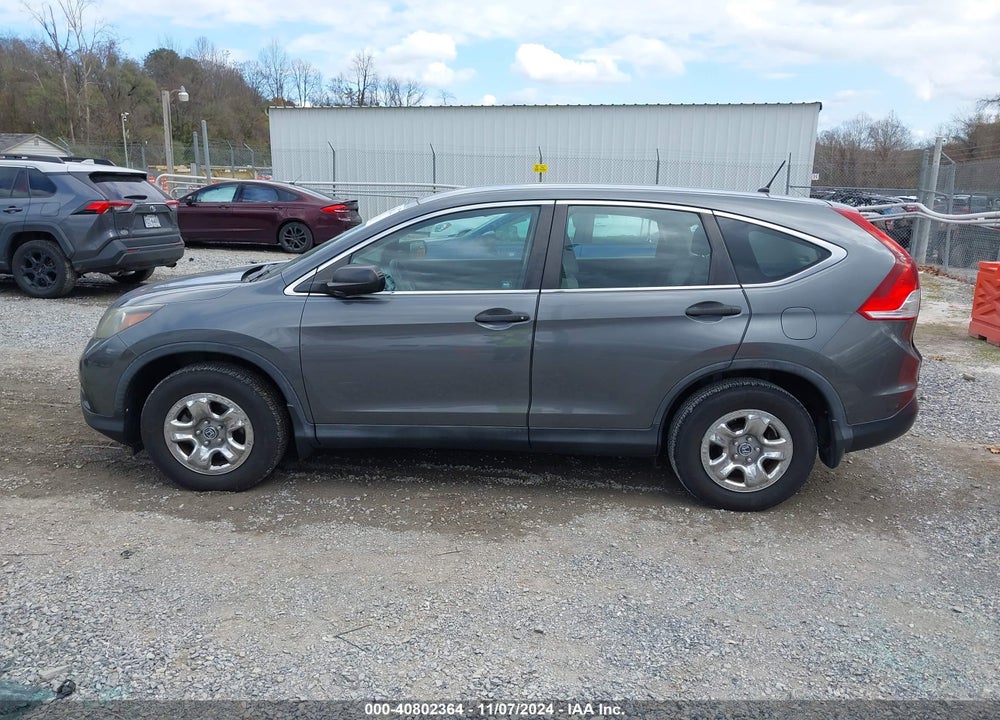 2012 HONDA CR-V LX VIN: 5J6RM3H36CL044495