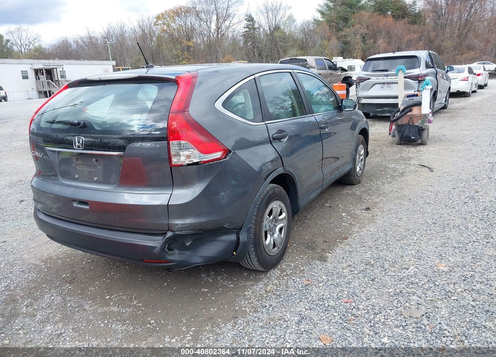 2012 HONDA CR-V LX VIN: 5J6RM3H36CL044495