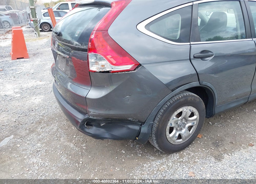 2012 HONDA CR-V LX VIN: 5J6RM3H36CL044495