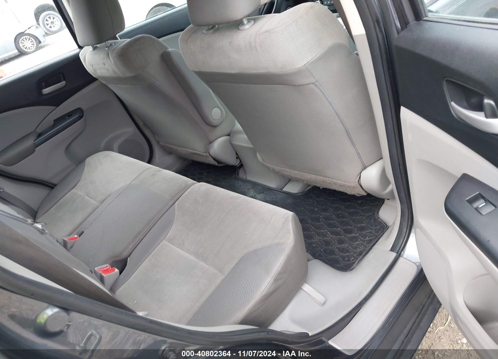 2012 HONDA CR-V LX VIN: 5J6RM3H36CL044495