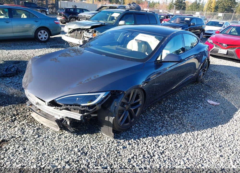 2022 TESLA MODEL S DUAL MOTOR ALL-WHEEL DRIVE VIN: 5YJSA1E5XNF475373