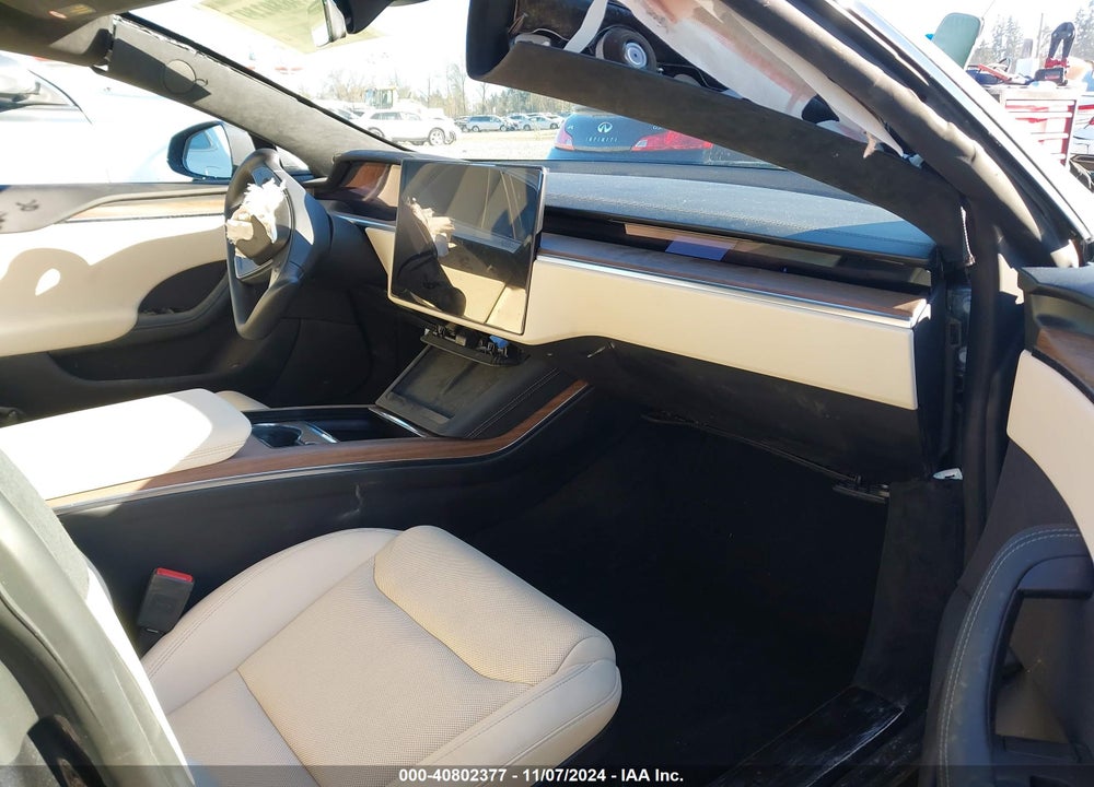 2022 TESLA MODEL S DUAL MOTOR ALL-WHEEL DRIVE VIN: 5YJSA1E5XNF475373