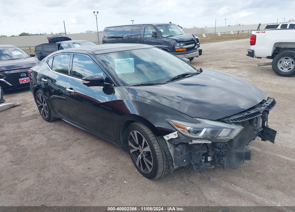 2017 NISSAN MAXIMA 3.5 PLATINUM VIN: 1N4AA6AP0HC365553