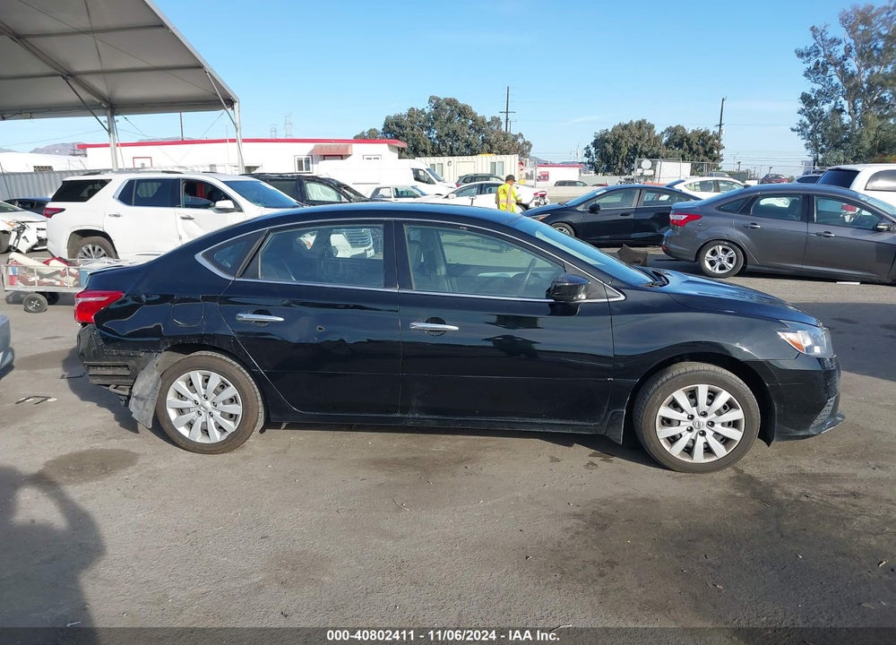2019 NISSAN SENTRA S VIN: 3N1AB7AP5KY239543