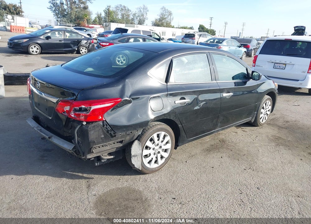 2019 NISSAN SENTRA S VIN: 3N1AB7AP5KY239543