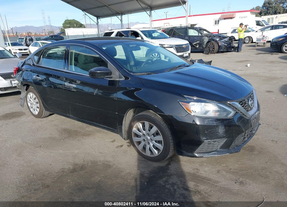 2019 NISSAN SENTRA S VIN: 3N1AB7AP5KY239543