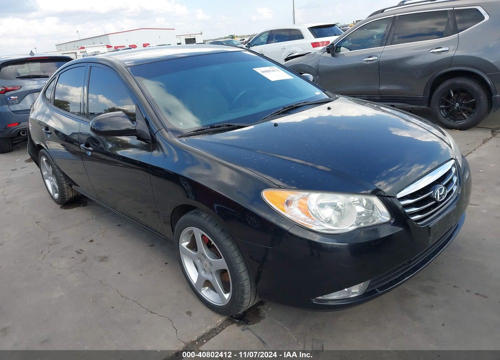 2010 HYUNDAI ELANTRA BLUE VIN: KMHDU4AD0AU108610