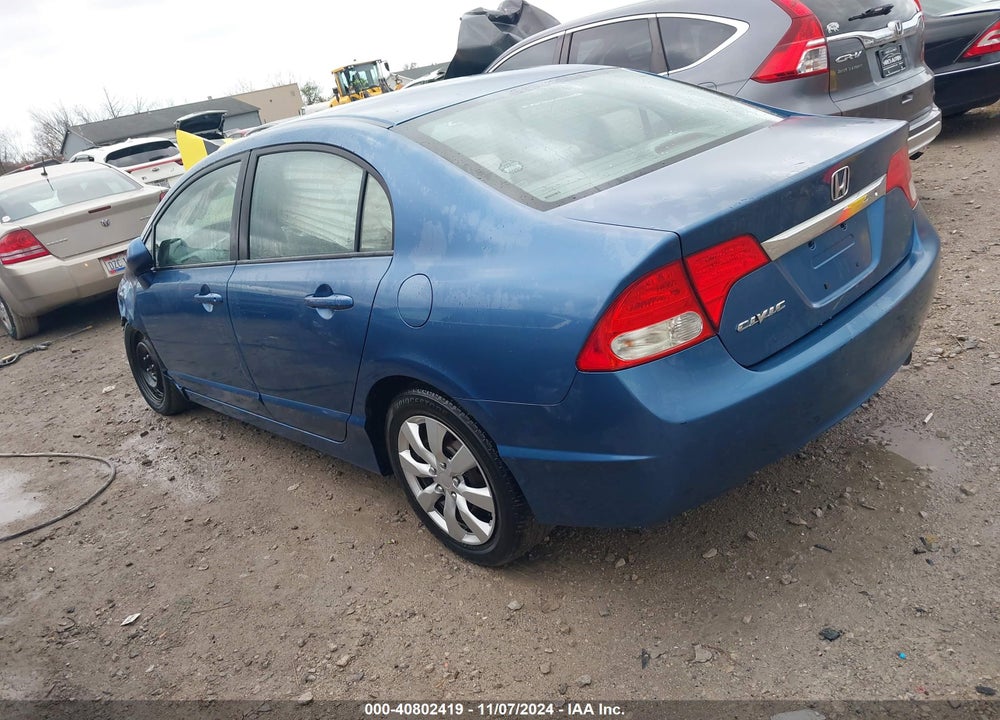 2010 HONDA CIVIC LX VIN: 19XFA1F59AE016187