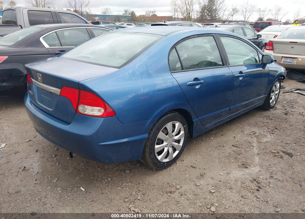 2010 HONDA CIVIC LX VIN: 19XFA1F59AE016187