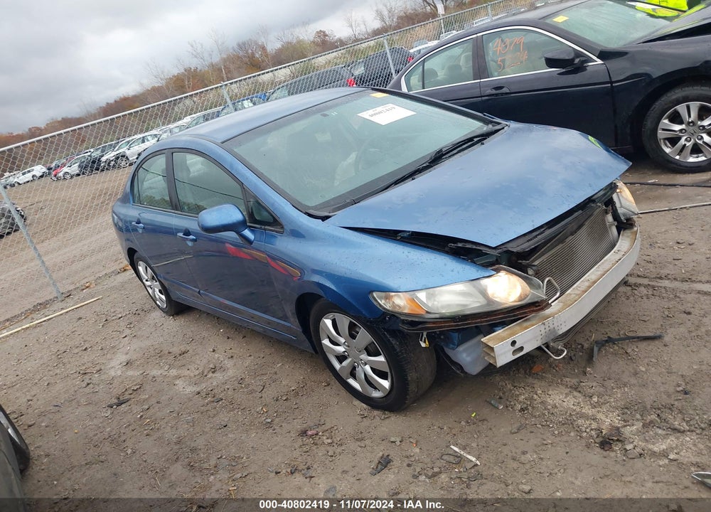 2010 HONDA CIVIC LX VIN: 19XFA1F59AE016187