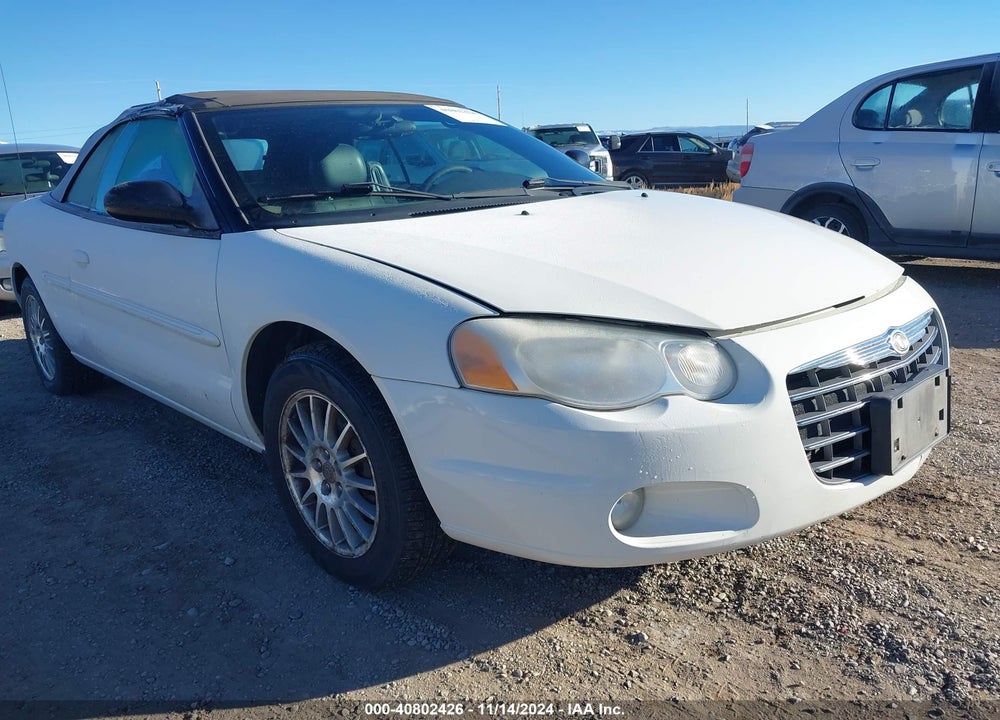 2005 CHRYSLER SEBRING TOURING VIN: 1C3EL55R65N561822
