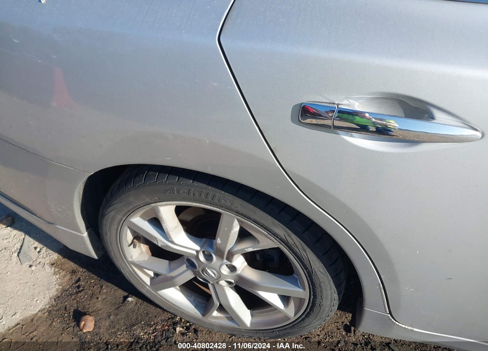 2012 NISSAN MAXIMA 3.5 SV VIN: 1N4AA5AP2CC822527