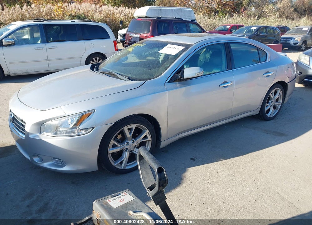 2012 NISSAN MAXIMA 3.5 SV VIN: 1N4AA5AP2CC822527