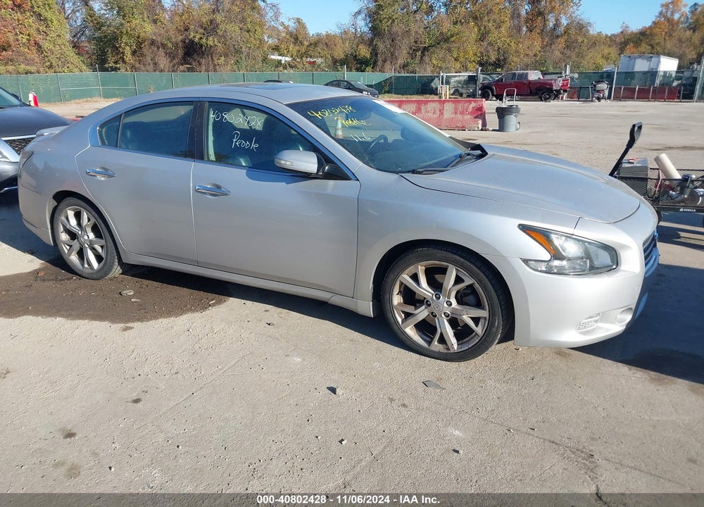 2012 NISSAN MAXIMA 3.5 SV VIN: 1N4AA5AP2CC822527