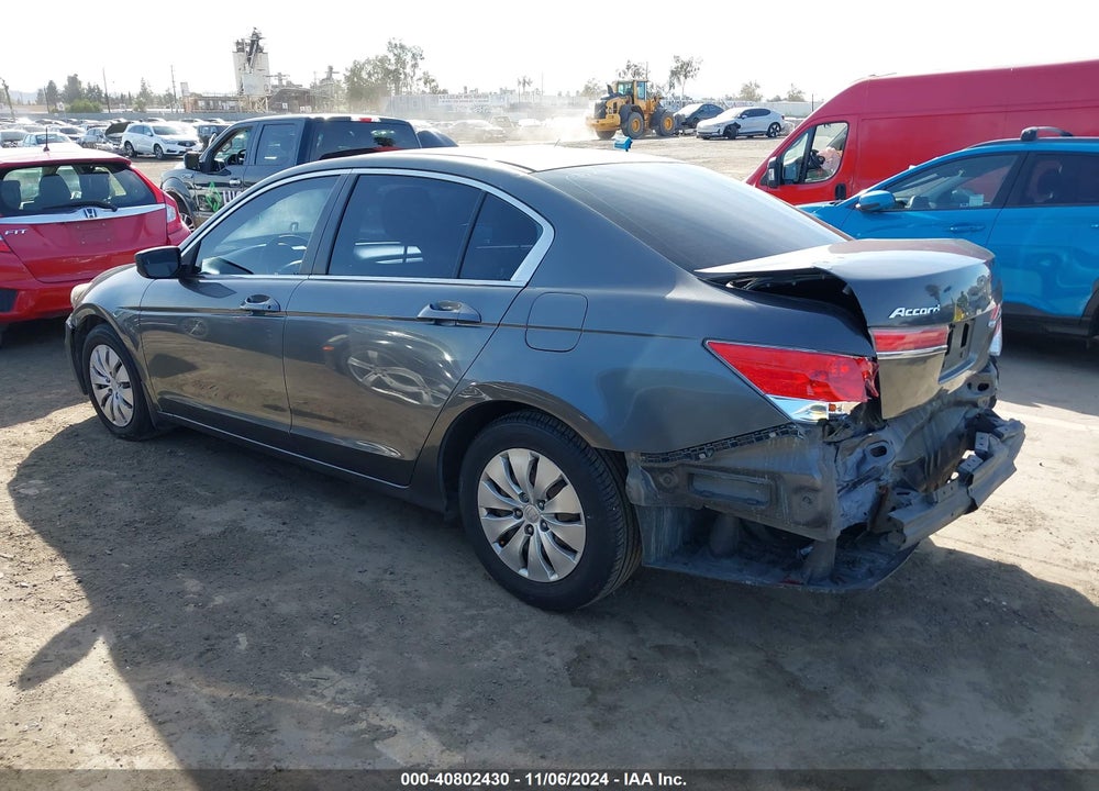 2012 HONDA ACCORD 2.4 LX VIN: 1HGCP2F31CA235397