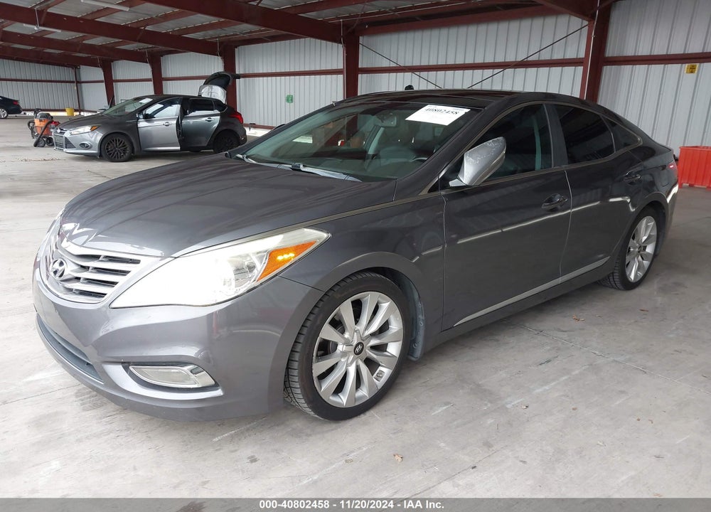 2012 HYUNDAI AZERA VIN: KMHFH4JG5CA169530