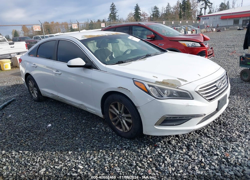 2015 HYUNDAI SONATA SE VIN: 5NPE24AF9FH065953