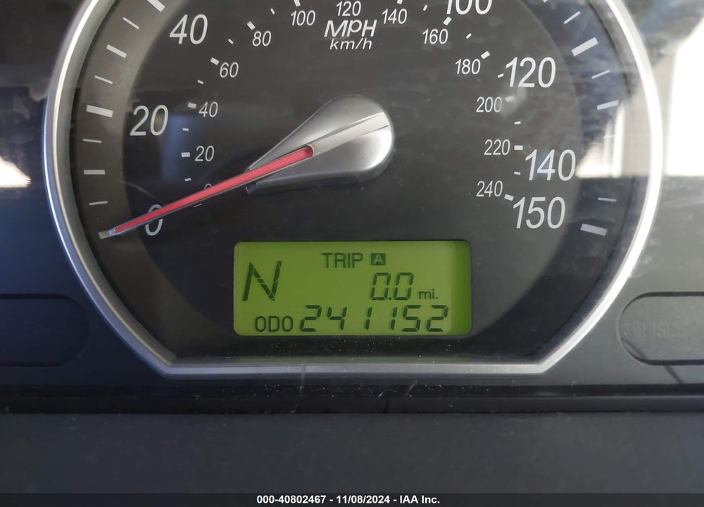 2008 HYUNDAI SONATA GLS VIN: 5NPET46C88H323393