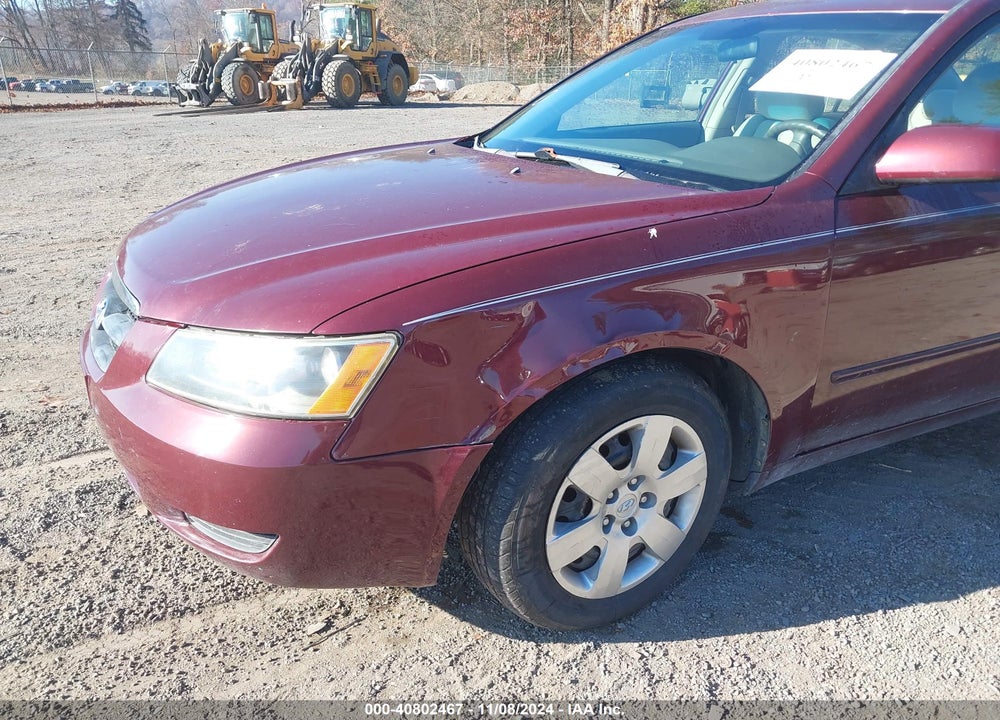 2008 HYUNDAI SONATA GLS VIN: 5NPET46C88H323393