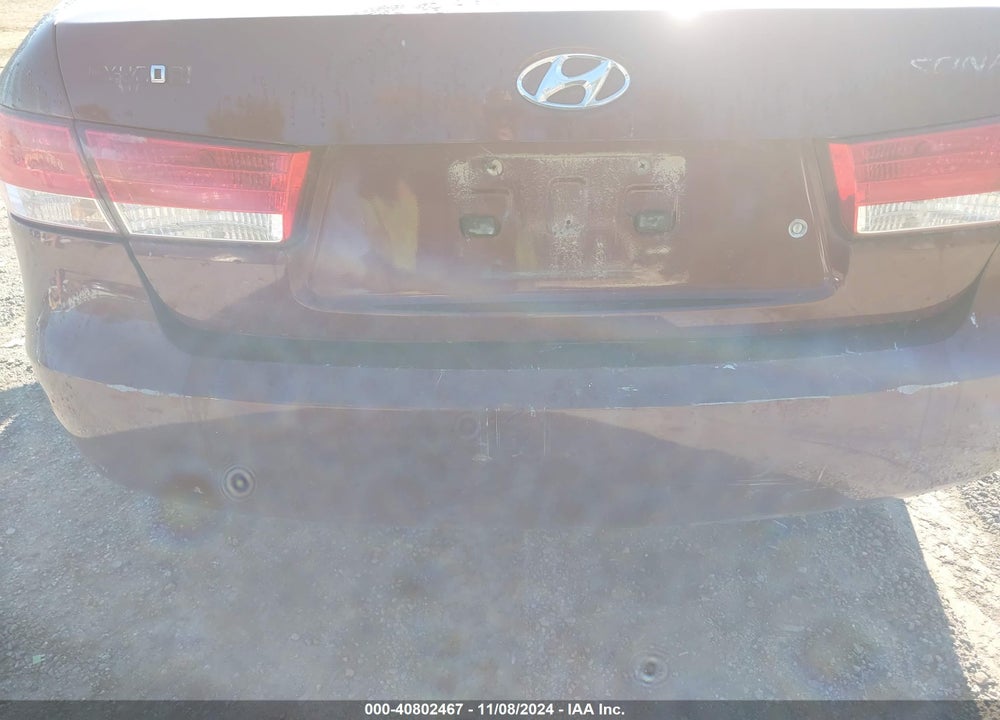 2008 HYUNDAI SONATA GLS VIN: 5NPET46C88H323393