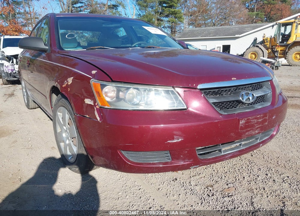 2008 HYUNDAI SONATA GLS VIN: 5NPET46C88H323393