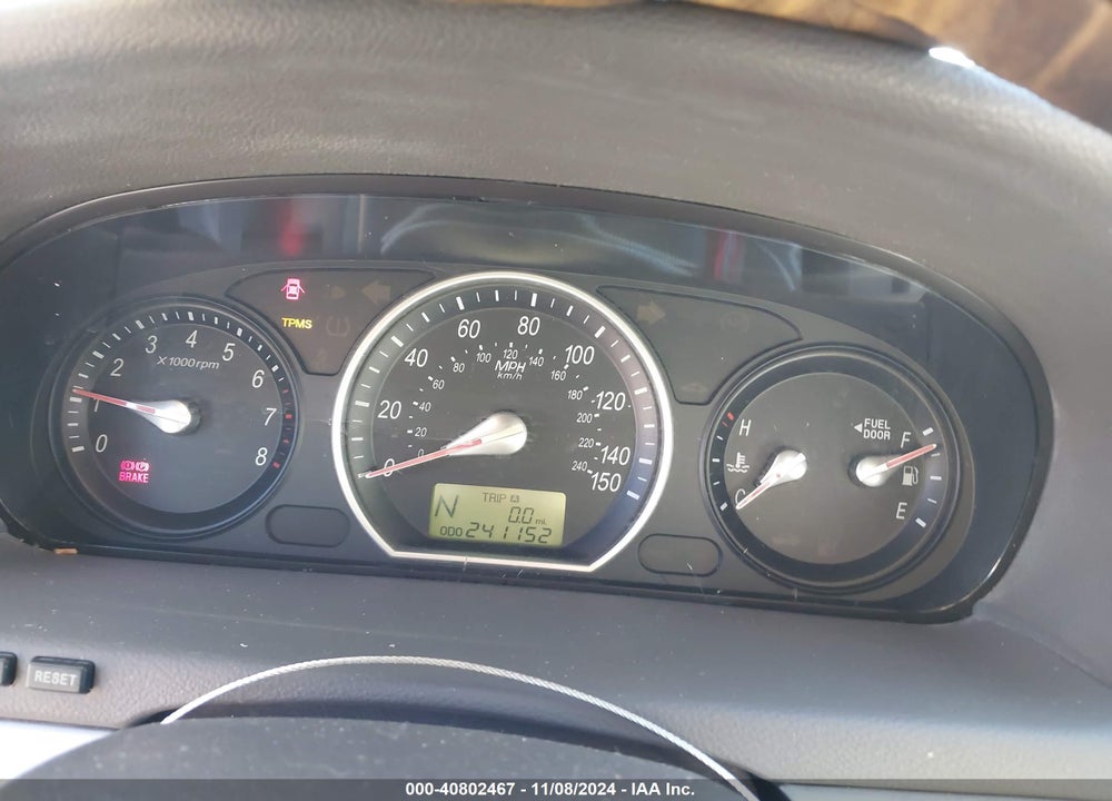 2008 HYUNDAI SONATA GLS VIN: 5NPET46C88H323393