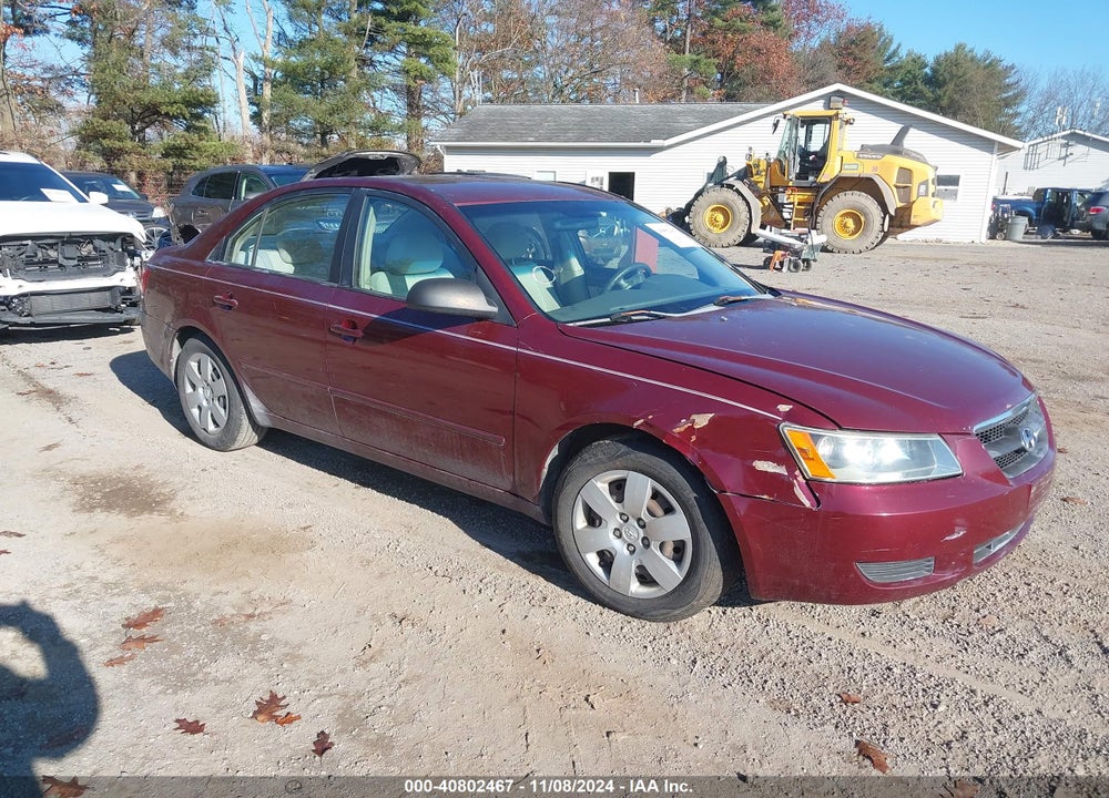 2008 HYUNDAI SONATA GLS VIN: 5NPET46C88H323393