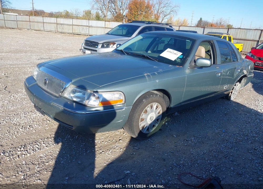 2005 MERCURY GRAND MARQUIS GS VIN: 2MEFM74WX5X646952