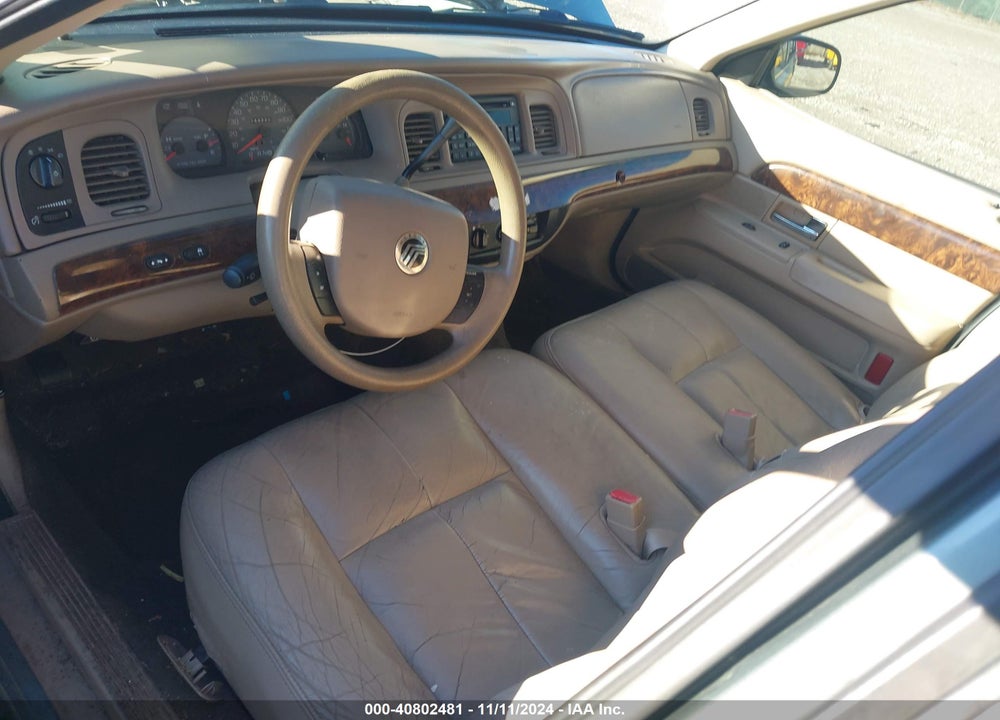 2005 MERCURY GRAND MARQUIS GS VIN: 2MEFM74WX5X646952