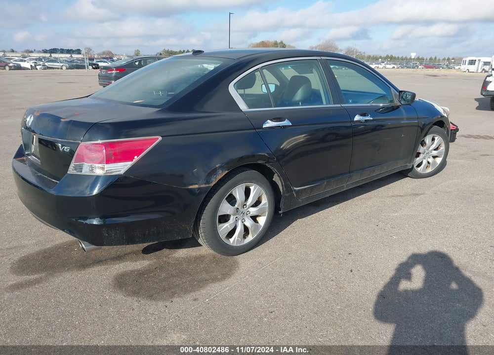 2008 HONDA ACCORD 3.5 EX-L VIN: 1HGCP36848A086749