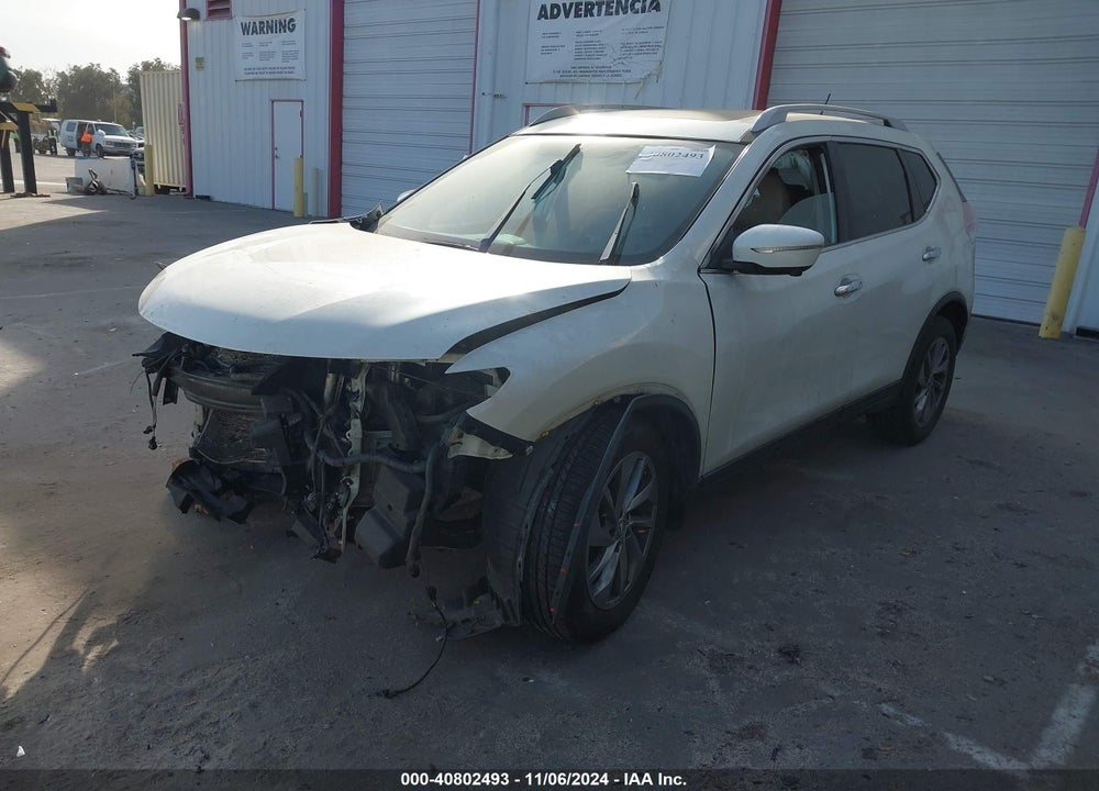 2015 NISSAN ROGUE SL VIN: 5N1AT2MT8FC815657