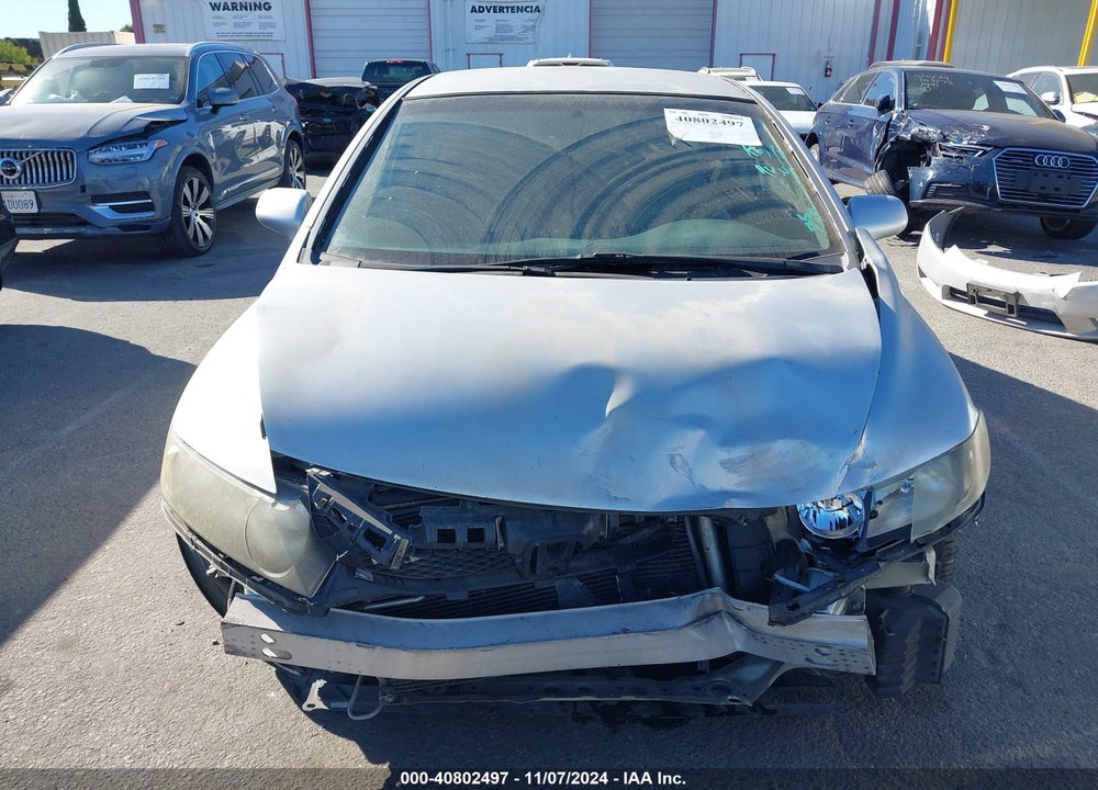 2010 HONDA CIVIC LX VIN: 2HGFA1F54AH319058