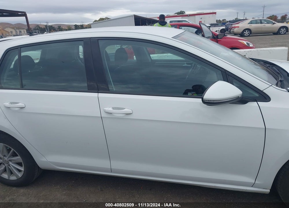 2017 VOLKSWAGEN GOLF TSI S 4-DOOR/TSI SE 4-DOOR/TSI SEL 4-DOOR/TSI WOLFSBURG EDITION 4-DOOR VIN: 3VW217AU6HM019707