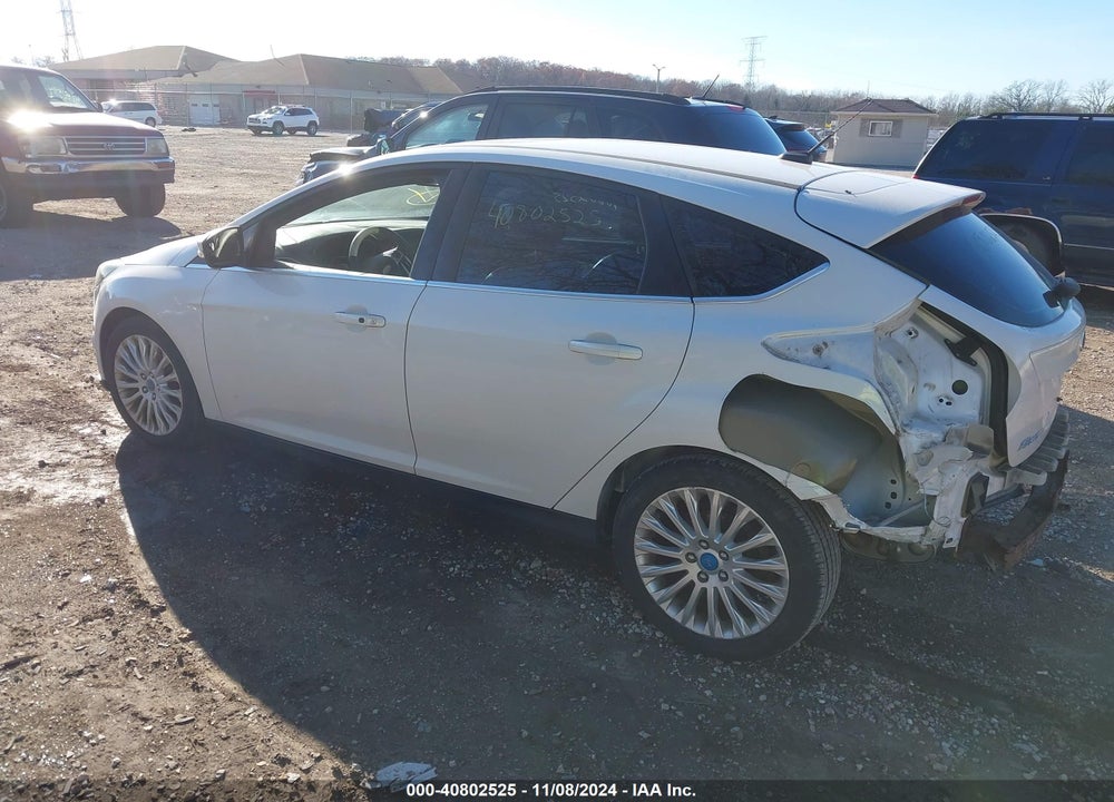 2012 FORD FOCUS TITANIUM VIN: 1FAHP3N29CL340329