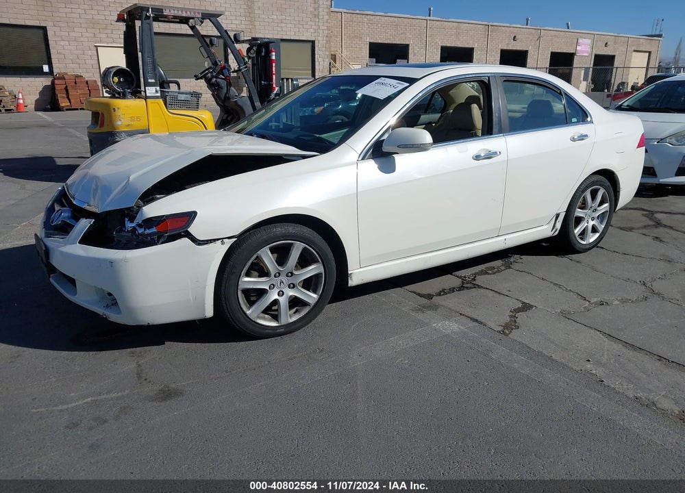 2005 ACURA TSX VIN: JH4CL96895C002601