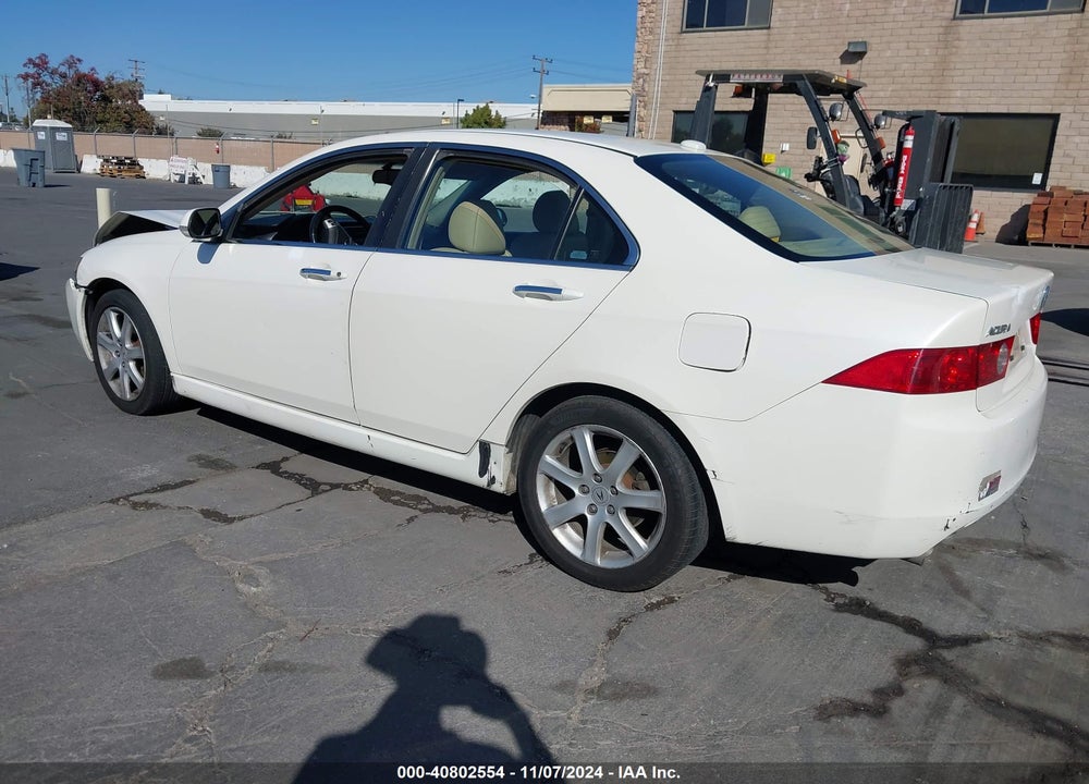 2005 ACURA TSX VIN: JH4CL96895C002601