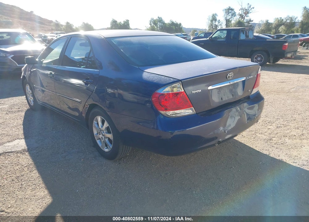 2005 TOYOTA CAMRY XLE V6 VIN: JTDBF32K450165984