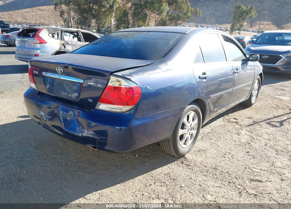 2005 TOYOTA CAMRY XLE V6 VIN: JTDBF32K450165984