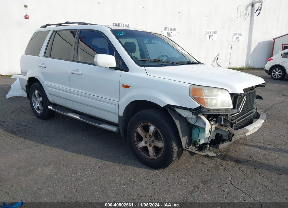 2008 HONDA PILOT EX-L VIN: 5FNYF18588B050004