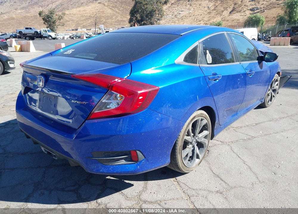 2020 HONDA CIVIC SPORT VIN: 19XFC2F88LE202929