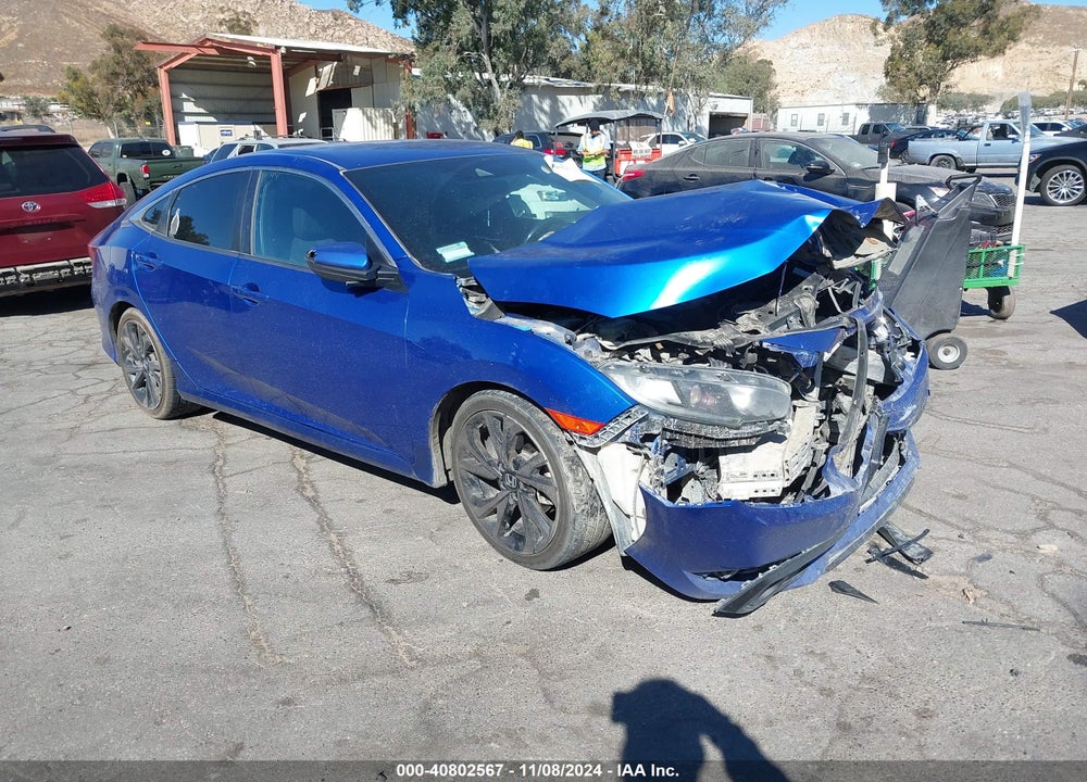 2020 HONDA CIVIC SPORT VIN: 19XFC2F88LE202929