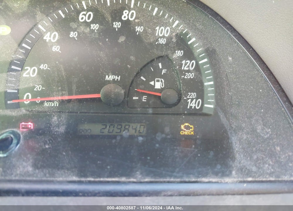 2003 TOYOTA CAMRY LE V6 VIN: 4T1BF32K53U546499