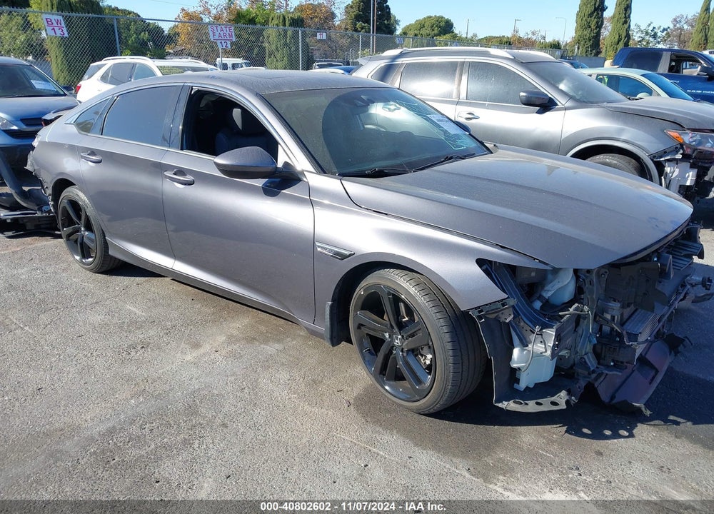 2019 HONDA ACCORD SPORT 2.0T VIN: 1HGCV2F38KA002377