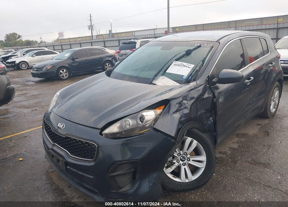 2018 KIA SPORTAGE LX VIN: KNDPM3AC4J7490156