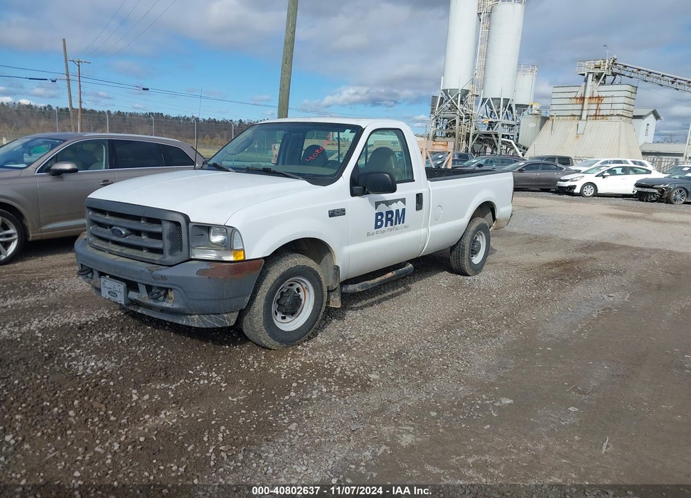 2003 FORD F-250 VIN: 1FTNF20L53EB27344