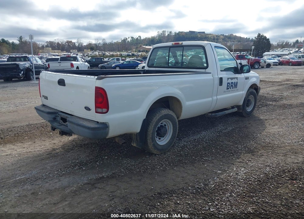 2003 FORD F-250 VIN: 1FTNF20L53EB27344