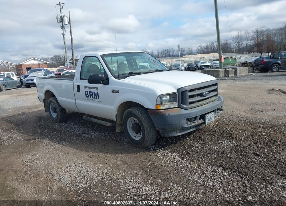 2003 FORD F-250 VIN: 1FTNF20L53EB27344